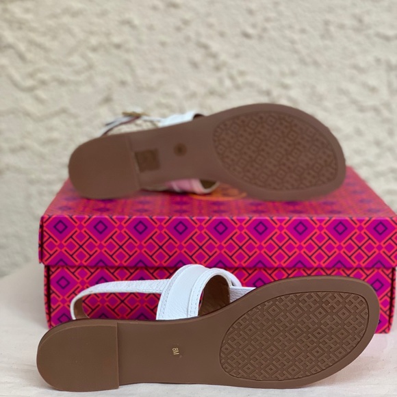 NIB TORY BURCH SEPMA FLAT SLINGBACK THONG SIZE 8 - Picture 5 of 7